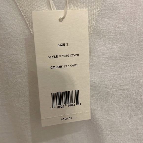 3 VINCE Rib Trim Double V-Neck Shell - Picture 3 of 13